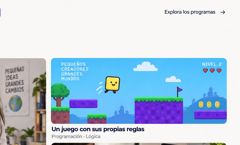 Joven desarrollando una aplicación con Python